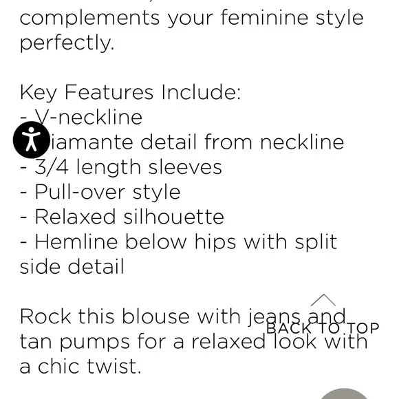 Avenue plus size top - Picture 2 of 5